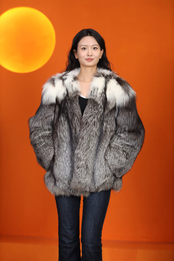echte fuchsfell jacke