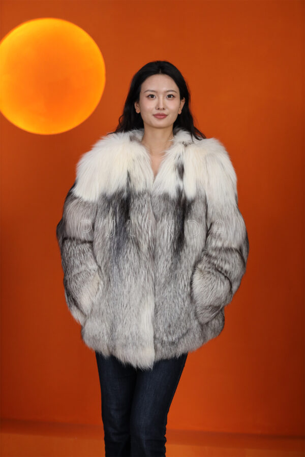 echte fuchsfell jacke