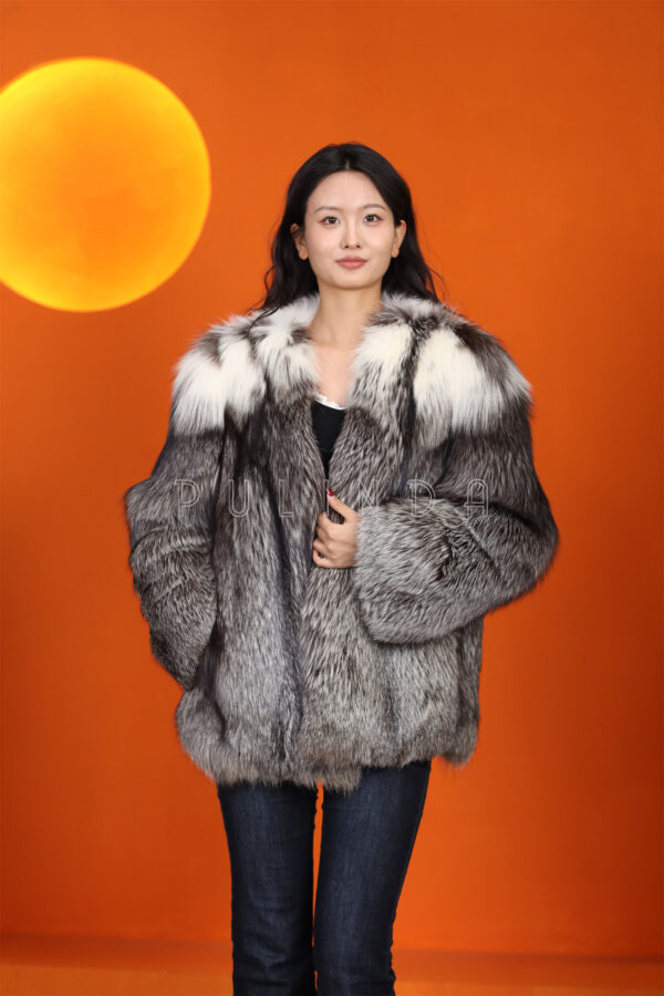 echte fuchsfell jacke