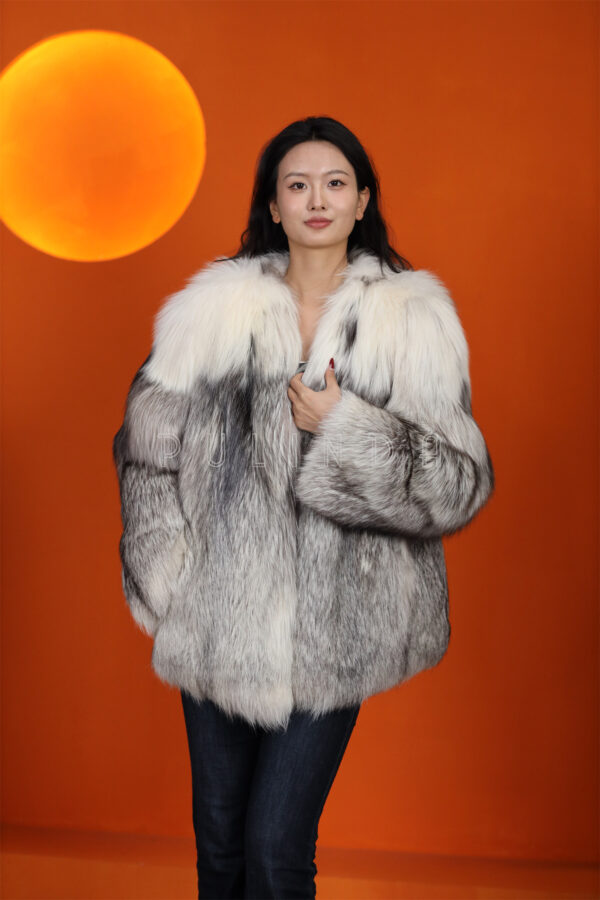 echte fuchsfell jacke