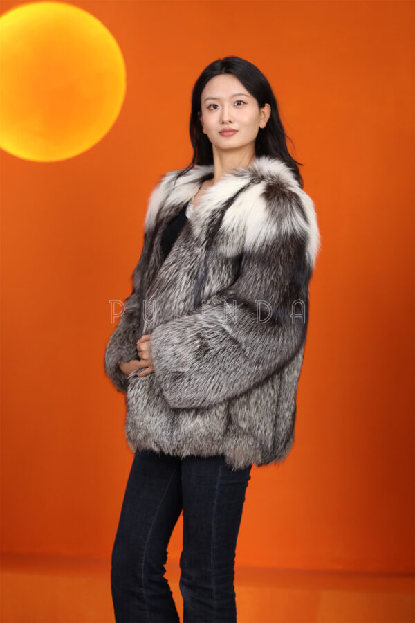 echte fuchsfell jacke