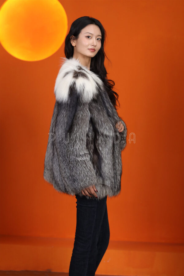 echte fuchsfell jacke