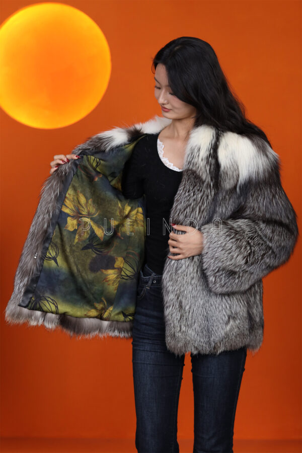 echte fuchsfell jacke