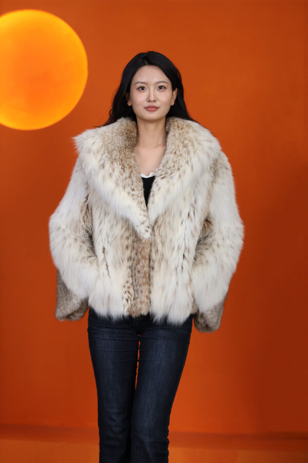 echte lynx jacke