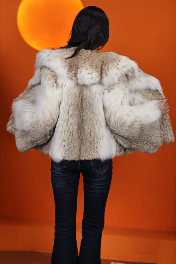 echte lynx jacke