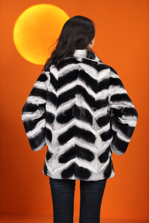 echte rex kaninchen felljacke