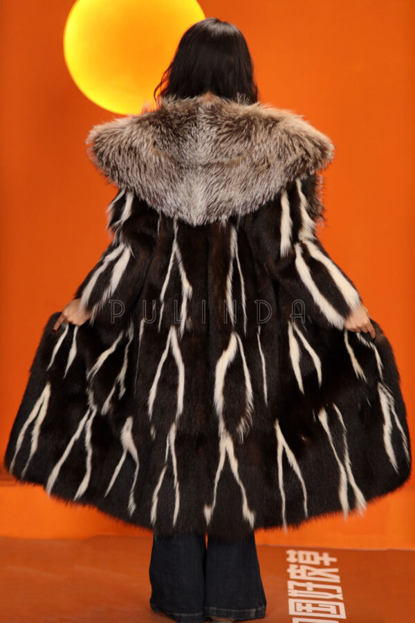 echter skunk fellmantel